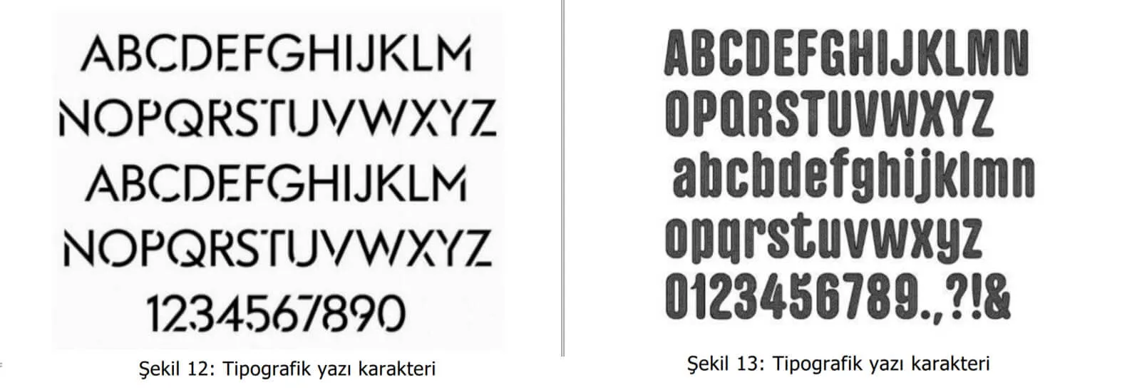 tipografik yazı karakter örnekleri-trabzon web tasarım